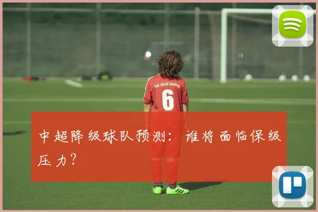 中超降级球队预测：谁将面临保级压力？